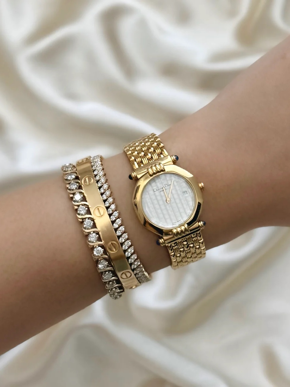 Authentic Vintage Dior Gold Watch Authentic Vintage Dior Gold Watch